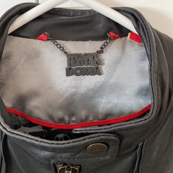 Doma leather bomber jacket - Picture 3 of 8